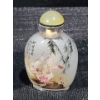 Image 4 : Wang Xisan Ji School Reverse Painting of Geese Snuff Bottle