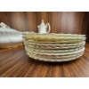 Image 6 : Royal Albert Bone China Dinnerware Set, 'Val D'Or' Pattern, 96 Pieces