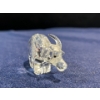 Image 7 : Swarovski Crystal Cow and Bull 1.75H & 1.25H