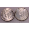 Image 2 : Canadian Silver Dollar 1952 (80% Pure Ag) 23.4g & Canadian Silver Dollar 1960 23.1g (80% Pure Ag)
