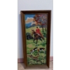Image 1 : Embroidered Equestrian Art 20x11 