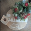Image 2 : Lux Christmas Collection - Boujie Santa In Olive OverCoat New Holiday Garland Holographic Bulbs 