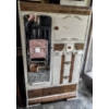 Image 1 : Wood Wardrobe with Mirror, Carved Accents and Cedar Interior