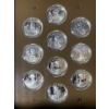 Image 3 : The Great Explorers of Canada Proof Set 92.5% Silver 62.5 Troy Ounce 