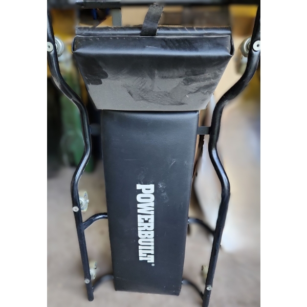 Powerbuilt Car Creeper w/ Adjustable Headrest