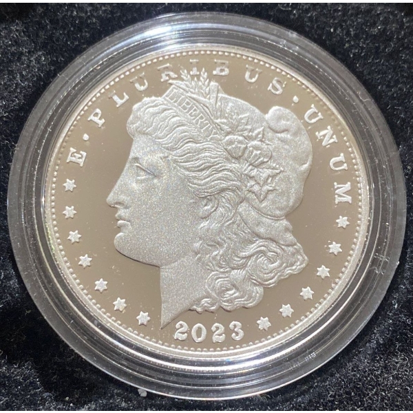 2023 Morgan Silver Dollar Proof Coin 99.99% Silver 26.73 Grams