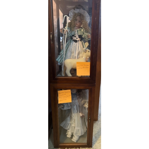 Ashton Drake Doll Little Bo Peep  (16T) w/ Ashton Drake Doll Katrina, Beautiful Dreamers Collection 