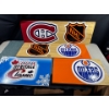 Image 1 : NHL Wooden Signs: Oilers, Habs, Molson