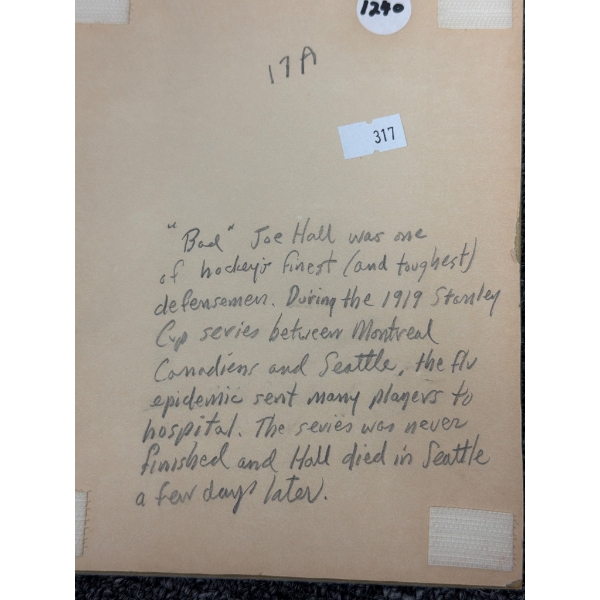 Montreal Canadiens Collectible Photographs and Memorabilia Collection