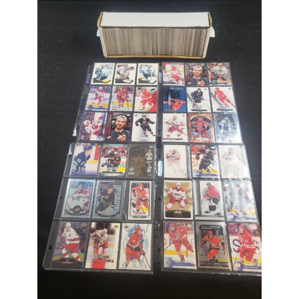 Carolina Hurricanes/Hartford Whalers, 400~ Count, Mostly Hobby Box