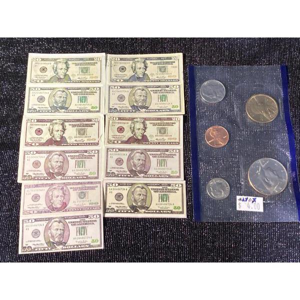 2002 American Proof Set & Money Stickers