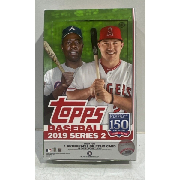   Box of Topps 2019 Series 2 Collector Baseball Cards