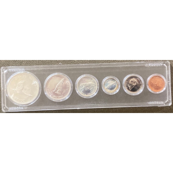 1967 Uncirculated Coin Set 80% Silver 1.11 Troy Ounces