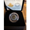 2014 $5 Flowers in Canada: Rose - Pure Silver Coin