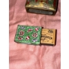 Image 3 : Smoker's Essentials - Cloisonne Ashtray Match Box Cases w/ Onyx Humidor 