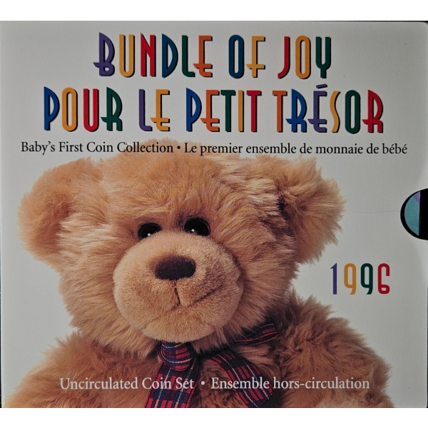 1996 RCM Bundle of Joy Baby's First Coin Collection - Uncirculated Set
