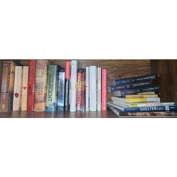 Books Including: "Divergent" by Veronica Roth, "50 Shades" by E.L. James, and More!