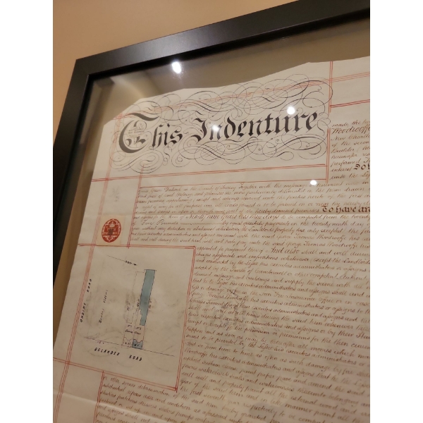 Rare & Sought After Piece - This Indenture - Art 31x30
