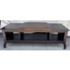 Image 1 : Lovely Black Wooden Bench - 56W, 17D, 19T