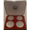 Image 1 : 1976 Montreal Olympics Commemorative Coin Set 92.5% Silver 4.32 Troy Ounces