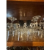 Image 2 : large collection of retro wine, glasses shot glasses and whiskey glasses a number of them are crysta