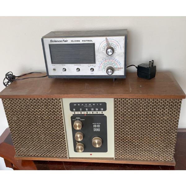 Heathkit Antique Solid State AM/FM Radio Mo.GR-36 w/ Globe Radio