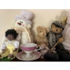 Image 2 : Collection of vintage bears Gund Lexin inc jewellery boxes, teacups made in japan , and porcelain Af
