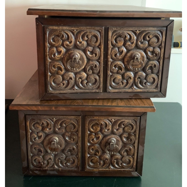 Pair Of Storage Containers 27.5x12.5