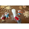 Image 2 : German Style Tree Dressings - Straw Trinkets Small Stockings Taper Candles & more