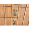 Image 5 : Mid-century Wooden Bedroom Furniture Set - Headboard and Dresser