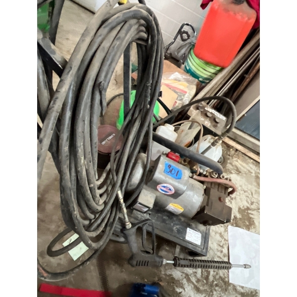  pressure washer with extension cord and very long pause 240 V
