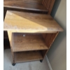 Image 5 : MDF Bookcase 30.5 W, 15.5 D, 71.5 T and Wheeled Stand 23.5 W, 15.5 D, 29.5 T 