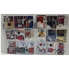 Image 1 : Two Binder Pages of Hockey Memorabilia Collector Cards