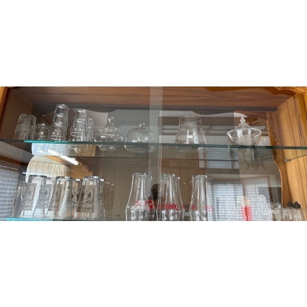 Glassware Collection - Coke Cups, Salt & Pepper Shakers, Various Glassware