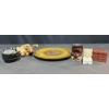 Image 9 : Decorative Boxes, Carvings, and Plate
