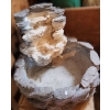 Image 1 : - Faux Stone Outdoor Resin Fountain 26.5 X 22