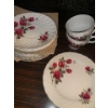 Image 3 : Wood & Sons England Fine Bone China Dish Set 'Rose Royal'