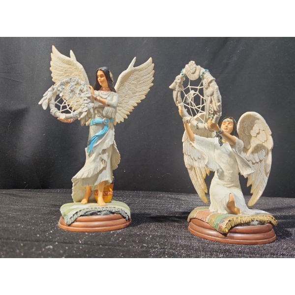 The Branford Exchange Native Dreams Sculpture's #7 and 6