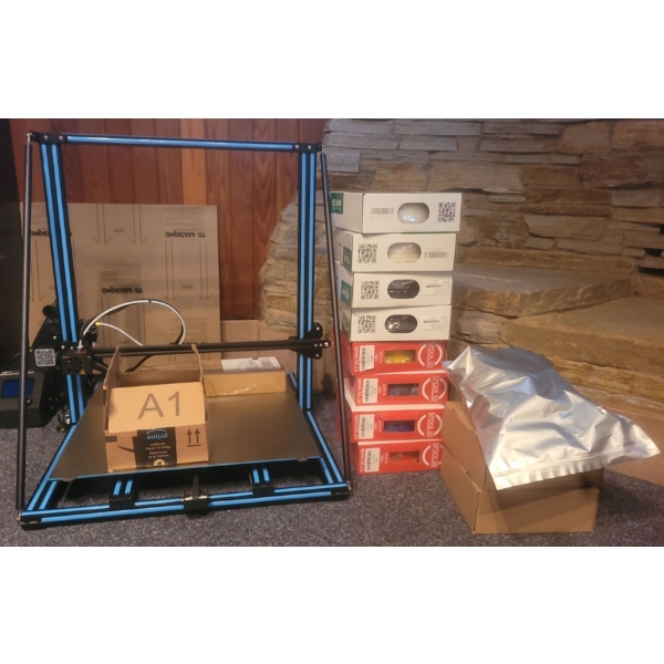 Creality EzFlex2 by Th3D Studio w/ Accessories (Bottom Pates, Spools)  