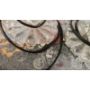 Image 5 : Pair of Crystal Lamps 9.5 T (One Has Broken Base as Shown in Pictures), Blue Ceramic Lamp 15.5 T 