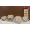 Image 2 : Kosta Boda Vintage Snowball Votives Designed By Ann Wolff