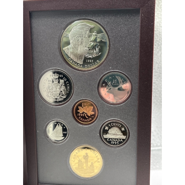 1995 Proof Set 92.5% Silver 25.175g