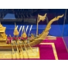 Image 6 : Wooden Ship Model in Glass Case - Royal Barge "Shi Supannahong"