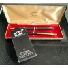 Image 3 : Banker's Luxury Ball Point Pen & Lead Pencil w/ Monte Blanc Ink Cartridge & Desk Organizer
