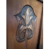 Image 2 : Gorgeous Hand Carved Art Nouveau Antique Wooden Sideboard, Contents NOT Included - 48W, 19D, 76T 