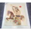 Image 2 : Local Edmonton Artist, Henry Letendre, Original Oil Painting " Warrior Horse" , Signed. 16'W x 20'H