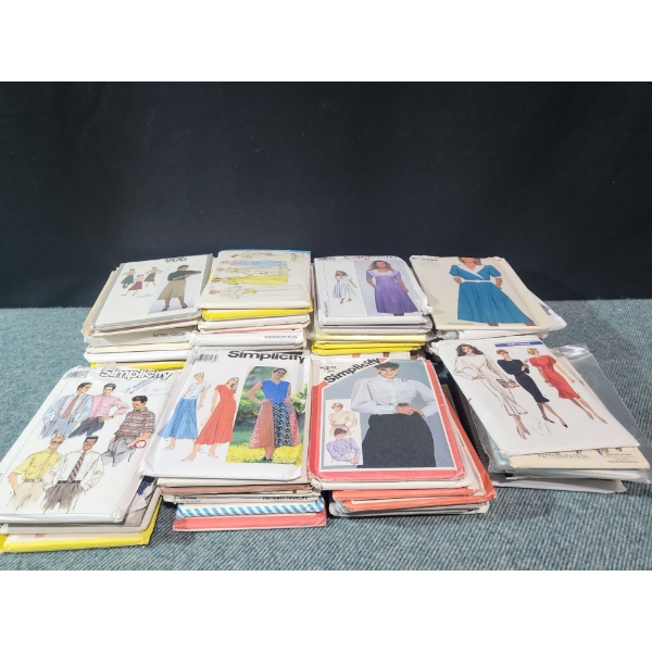 Sewing Patterns: Simplicity, Vogue, Burda & Style