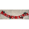 Image 2 : NOMA 38 - Indoor Lighted Long Needle Christmas Tree w/ Decorative Banner