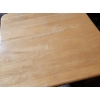 Image 2 : - Wood Dining Table w/ Light Finish 36 W, 36 D, 30 T 