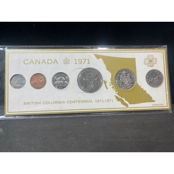 Canada 1971 Coin Set